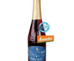 HuM Hofer Perlenspiel Rosé vom Schafgarten - DEMETER Biodynamisk Mousserende Alkoholfri